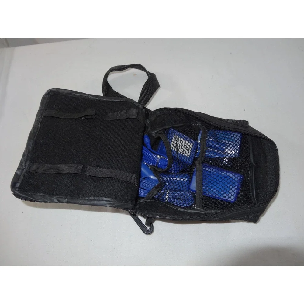 Intec Nintendo Game Boy Advance Black Carrying Case Travel Bag With Accessories‎